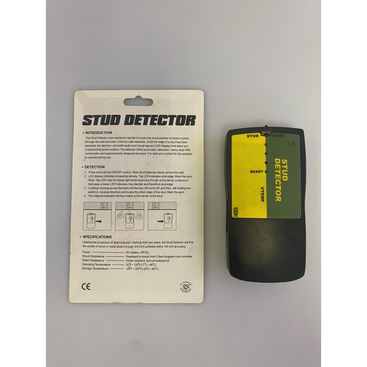Detecteur bois electronique detection metal alarme detecte metaux pointe fer objet metallique ts88