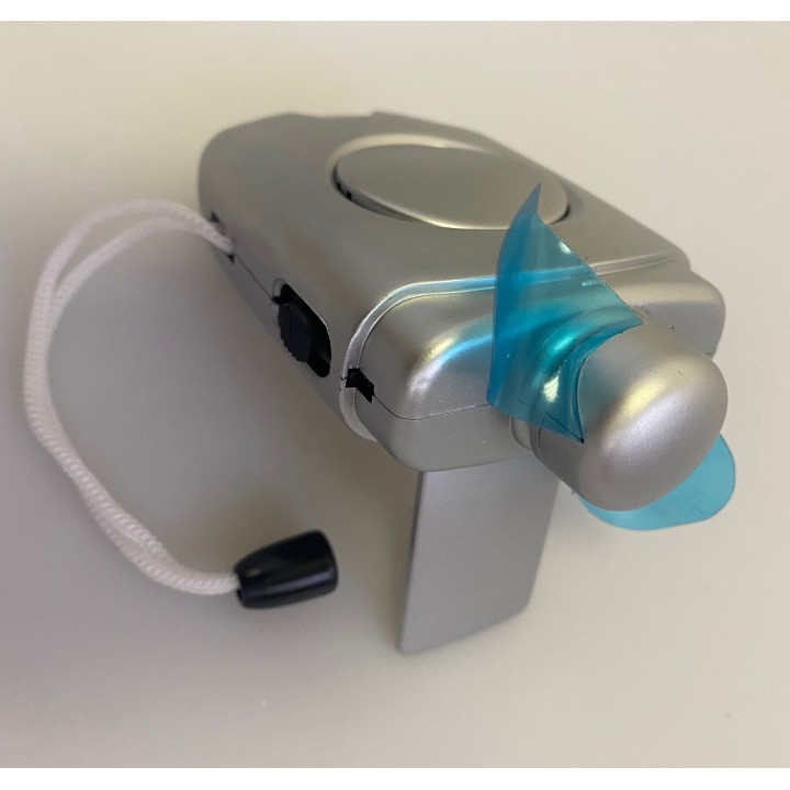 Ventilateur portable pile mini aerateur ventile personnel aeration ventilation vent rafraichisseur