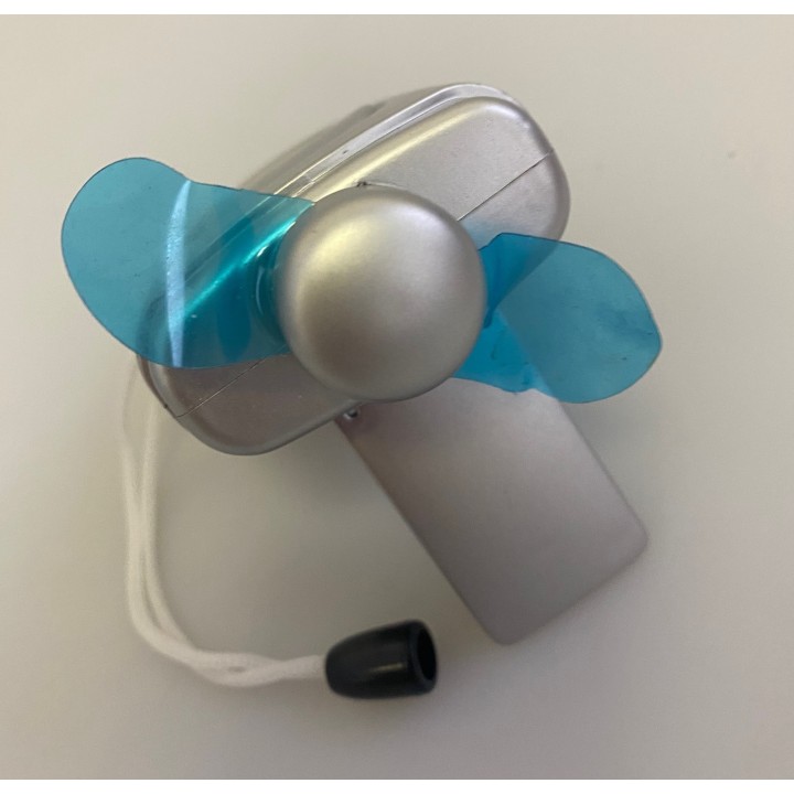 Ventilateur portable pile mini aerateur ventile personnel aeration ventilation vent rafraichisseur