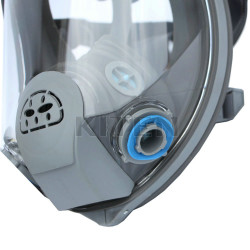 Gas máscara respiratoria 6800 en136 + 2 filtros cartucho protección química coronavirus covid-19 hwydo - 4