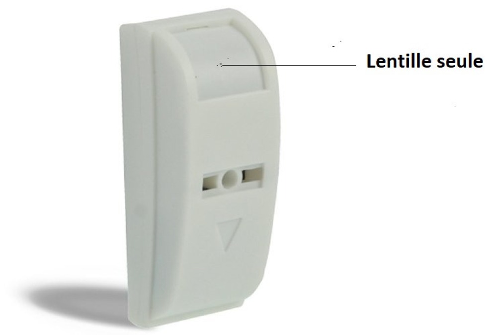 Lentille pour Detecteur infrarouge rideau 12v paradox pa-461 pour porte entree magasin alarme