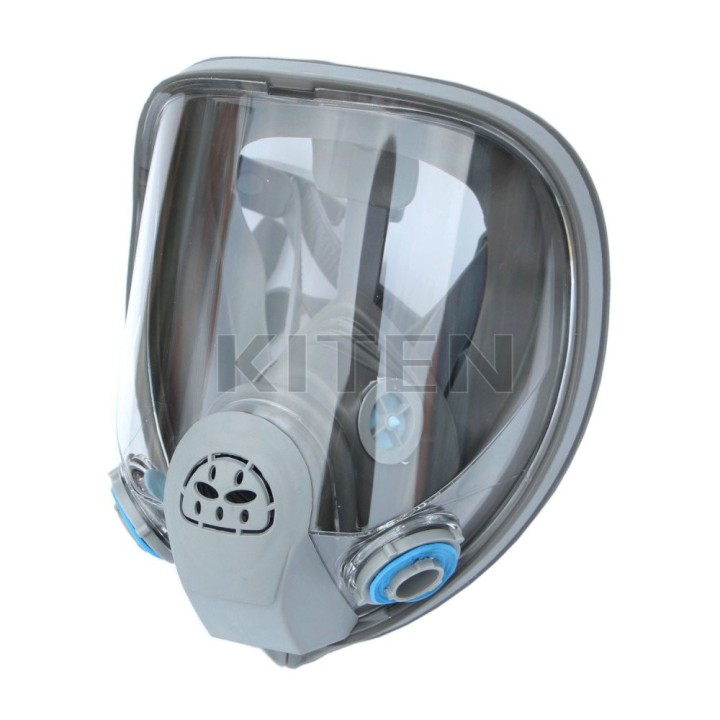 Respiratory gas mask 6800 en136 + 2 filters chemical protection cartridge coronavirus covid-19 hwydo - 5