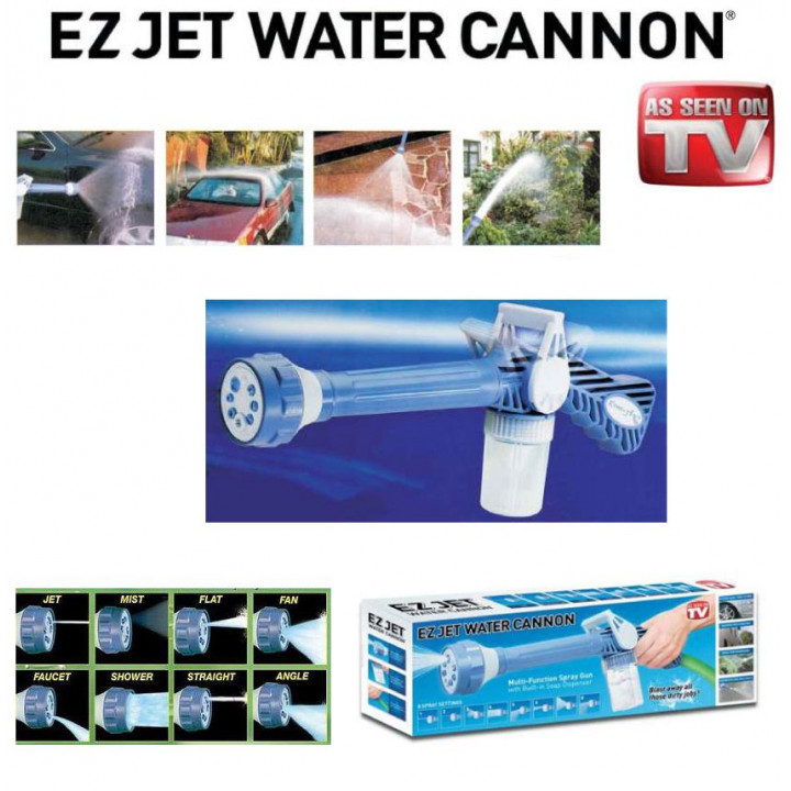 Cleaning ez jet high pressure water jet gun car wash as seen on tv xhose - 4