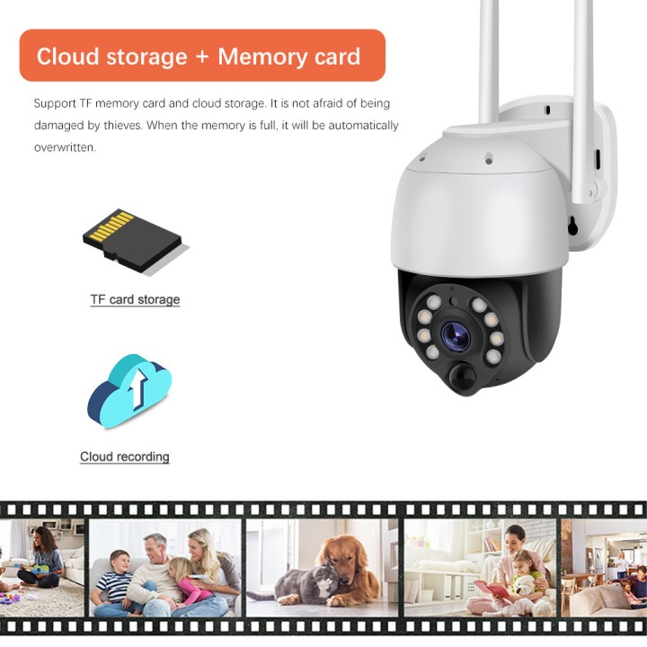 4G Sim Card Outdoor 3MP Camera Wifi Battery Solar Powered GSM Home Security Protection Cctv Video Surveillance Wireless