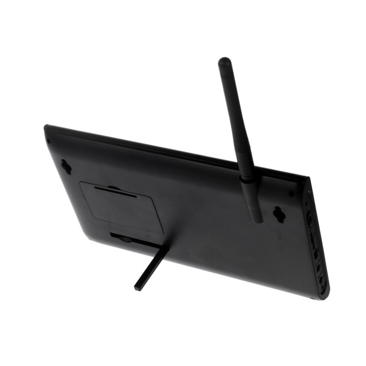 Videomonitor für Haussicherheitssystem 7 Zoll, 2 drahtlose Kamera, 2,4 G SD-DVR, 4 Kanäle