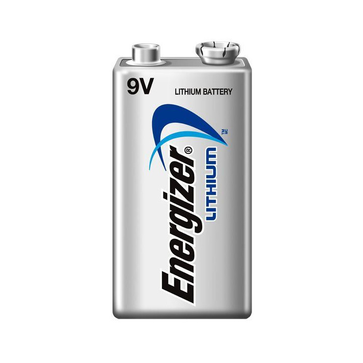 Pila al litio 9v energizer l522 750mah em9v alimentazione pile batterie jr international - 1