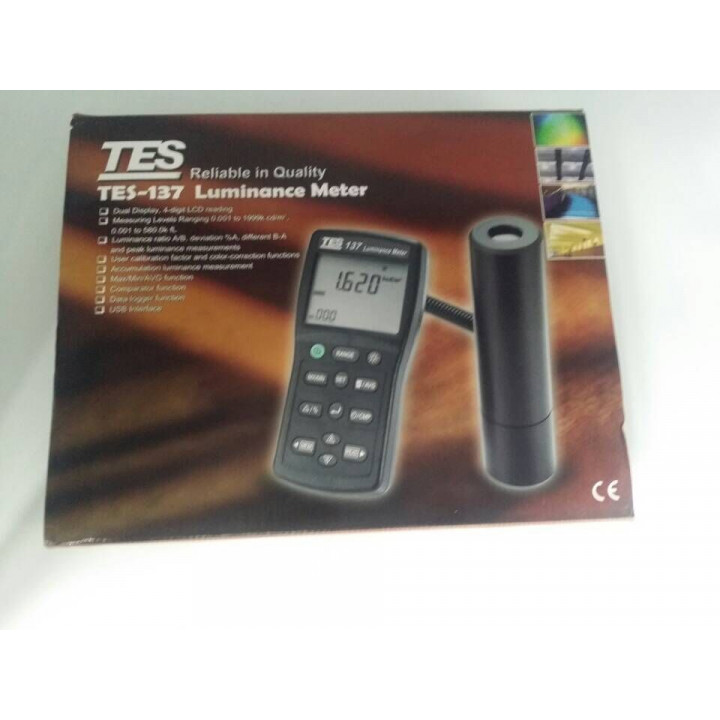 Luminance mètre TES-137 luminancemetre LCD 4 chiffres tes137 testeur de luminosité Luxmetre