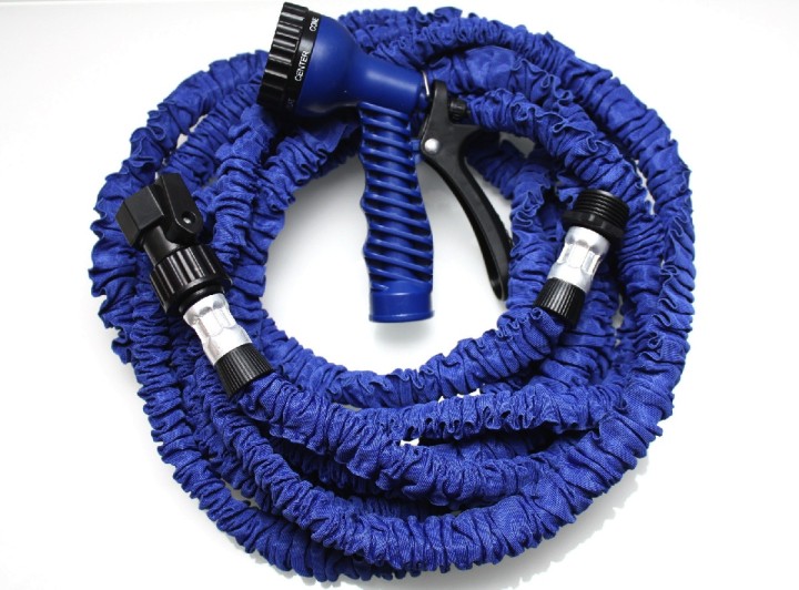 Extensible de manguera de riego manguera de 15 m + multifunción 4 hidromasajes retrae retráctiles xhose jardín propio hogar xhos