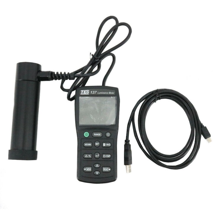 copy of Leuchtdichtemessgerät TES-137 Duales 4-stelliges LCD-Display tes137 Helligkeitstester Luxmeter
