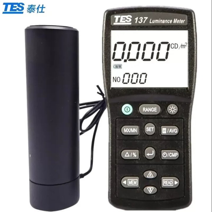 copy of Leuchtdichtemessgerät TES-137 Duales 4-stelliges LCD-Display tes137 Helligkeitstester Luxmeter