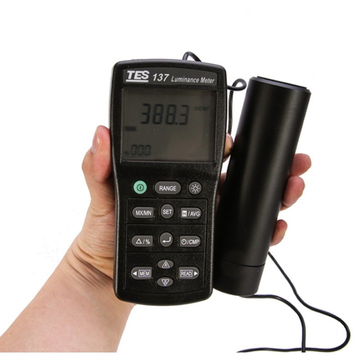 copy of Leuchtdichtemessgerät TES-137 Duales 4-stelliges LCD-Display tes137 Helligkeitstester Luxmeter