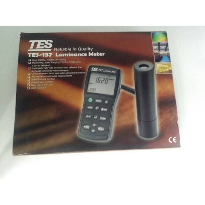 copy of Leuchtdichtemessgerät TES-137 Duales 4-stelliges LCD-Display tes137 Helligkeitstester Luxmeter