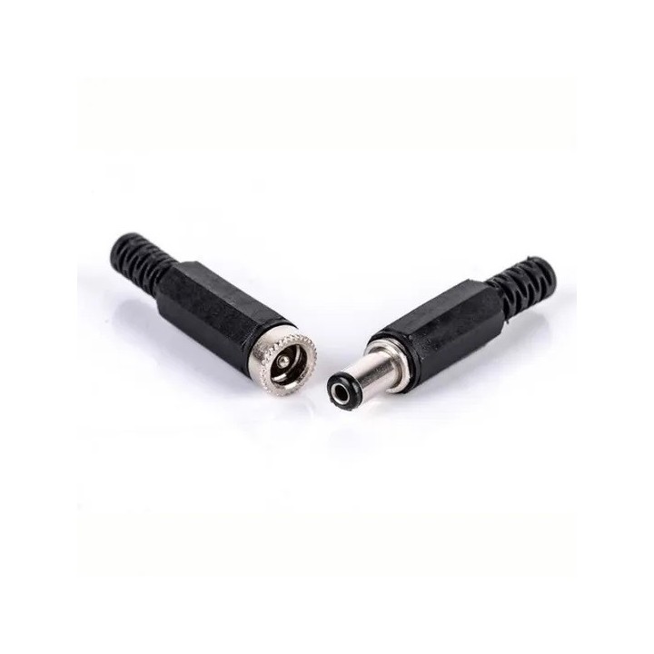 Conector alimentación dc hembra 2.1mm x 5.5mm