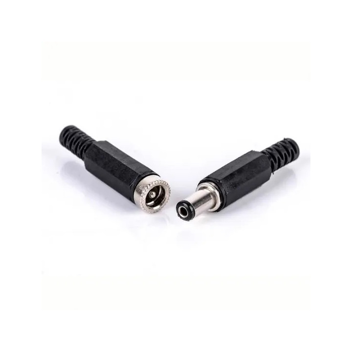 Dc buchse 2.1mm x 5.5mm plastik
