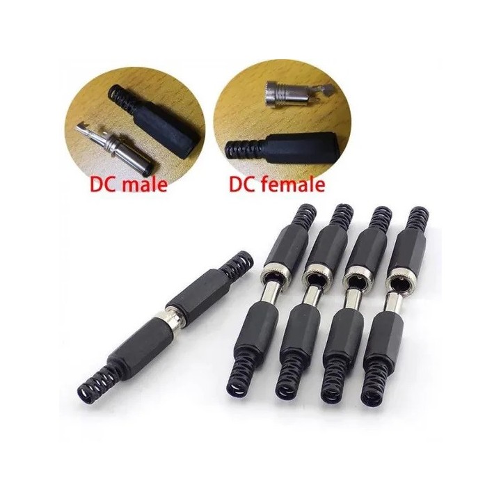 Femmina connettore di alimentazione dc 2,1 millimetri x 5,5 mm 1 pezzo