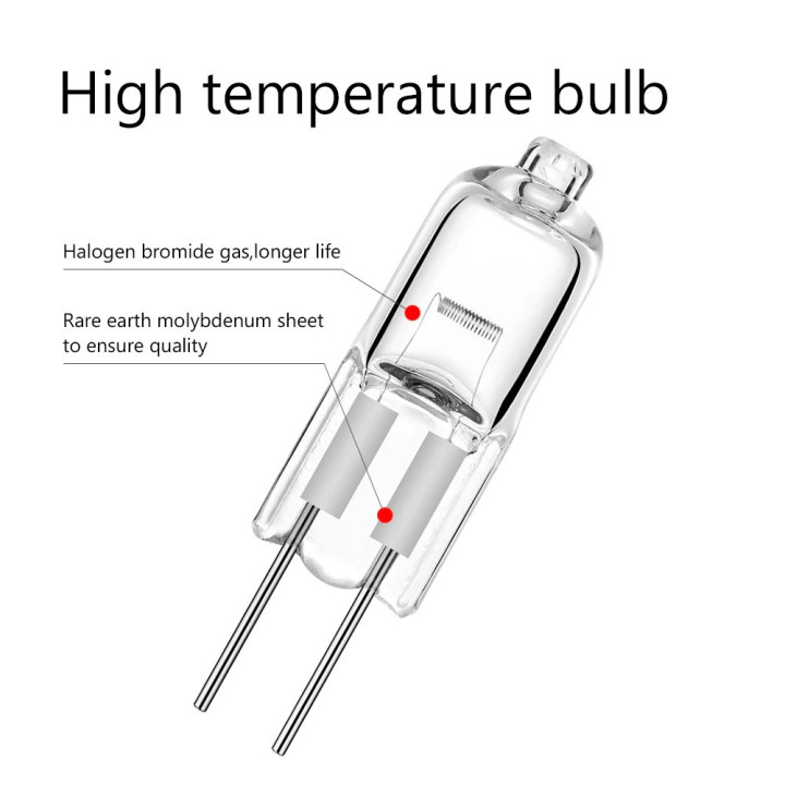 10 g4 jc type halogen lighting light bulb lamp 20w