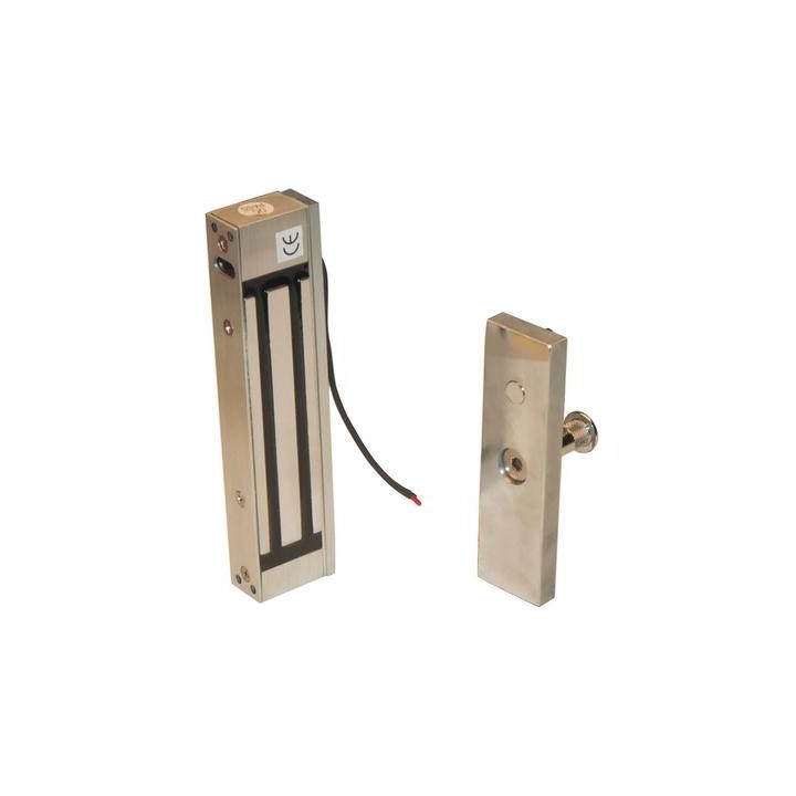 Ventosa electromagnetica en saledizo 300kg 12 24vcc jr international - 1