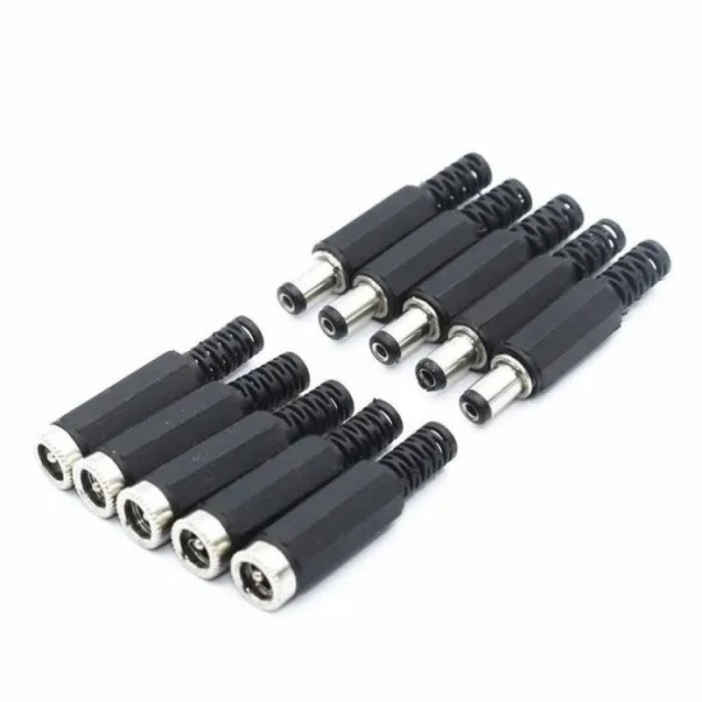 Dc buchse 2.1mm x 5.5mm plastik