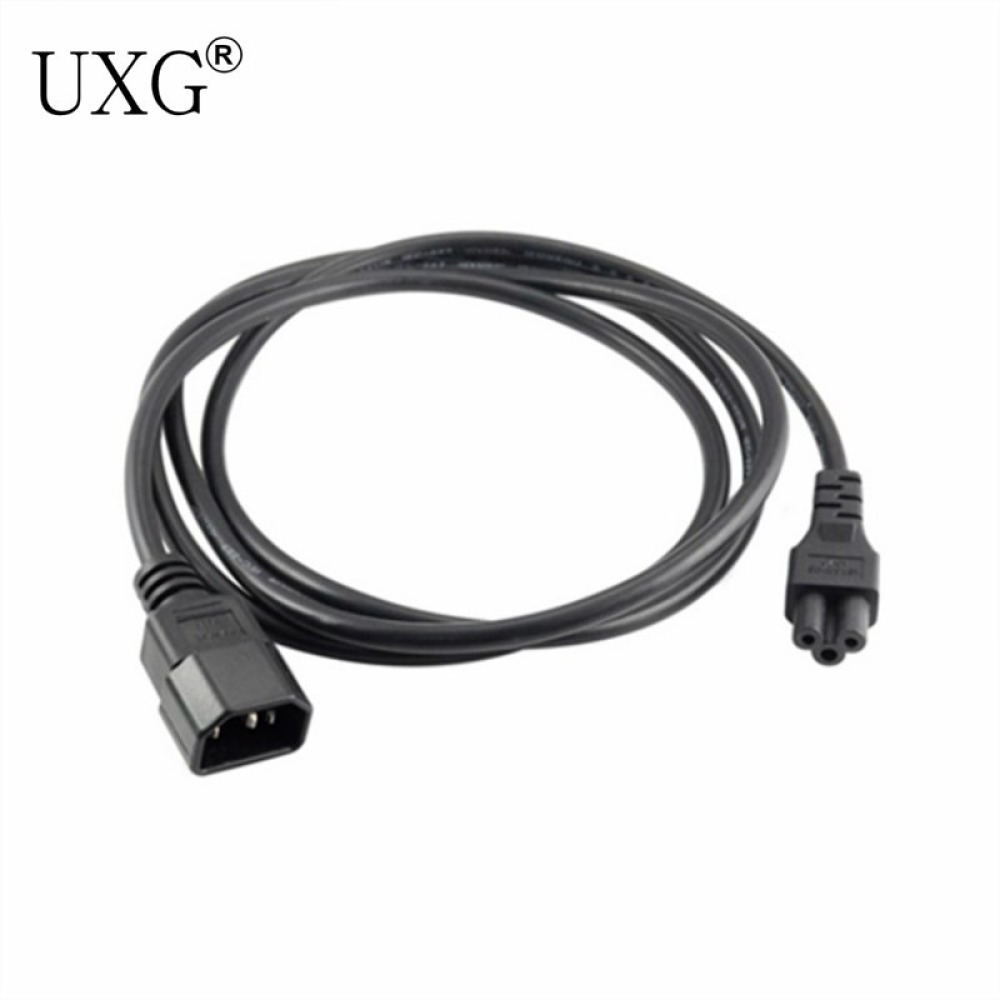 Cable adaptador IEC 320 macho a C5 hembra, macho de 3 pines a C5 mickey. PDU PSU, cable de 3M