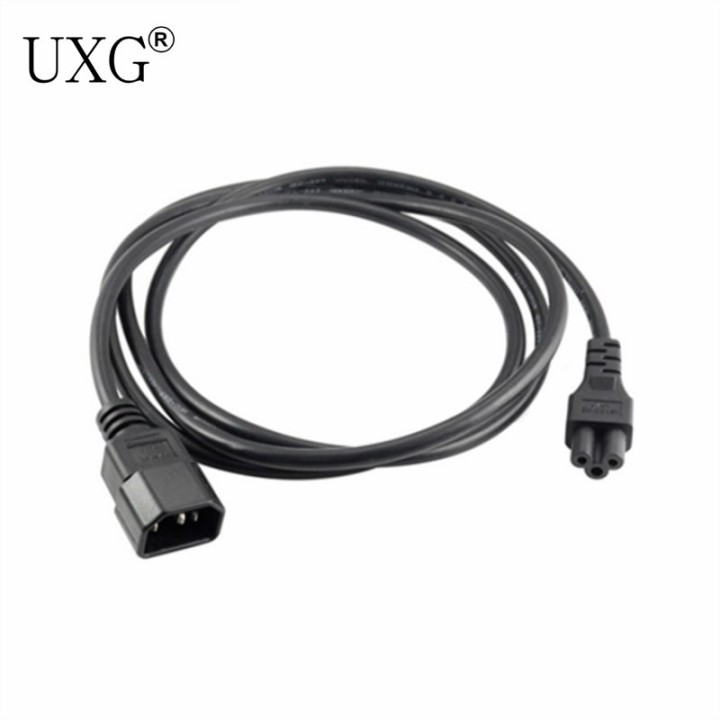 Cable adaptador IEC 320 macho a C5 hembra, macho de 3 pines a C5 mickey. PDU PSU, cable de 3M