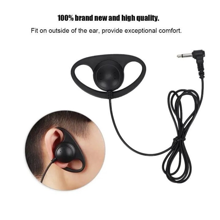 Auricolare per talkie walkie t434, t446, t5w talkie walkie