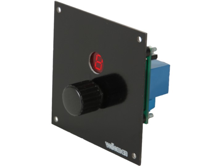 Lock estándar de codificación de código seguro con codificador rotatorio y k8082 display de 7 segmentos velleman - 1