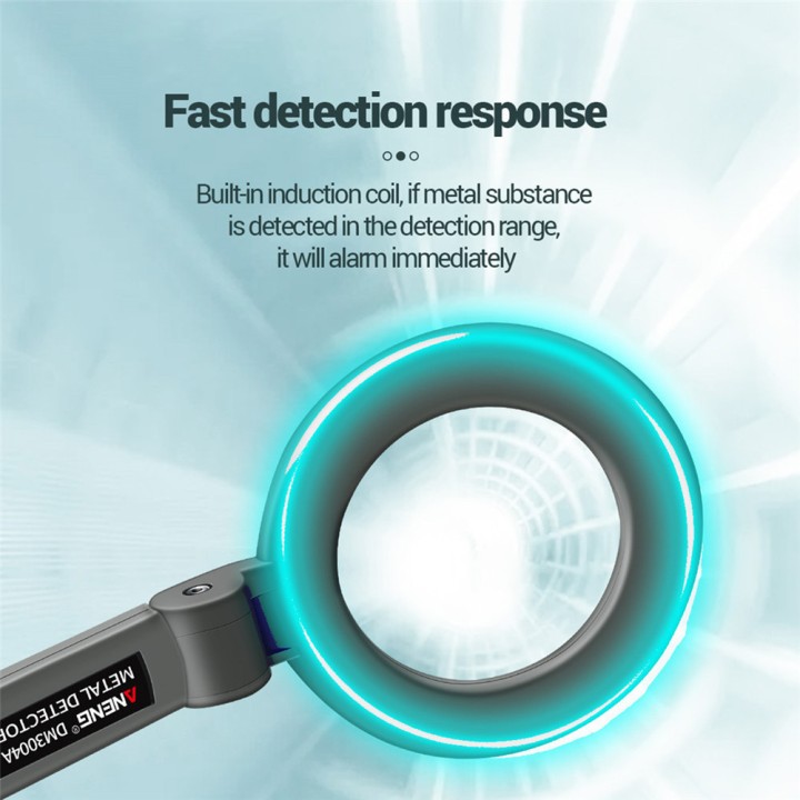 Professioneller Metalldetektor DM3004A Handheld Pointer Alarm Hochempfindlicher Scanner