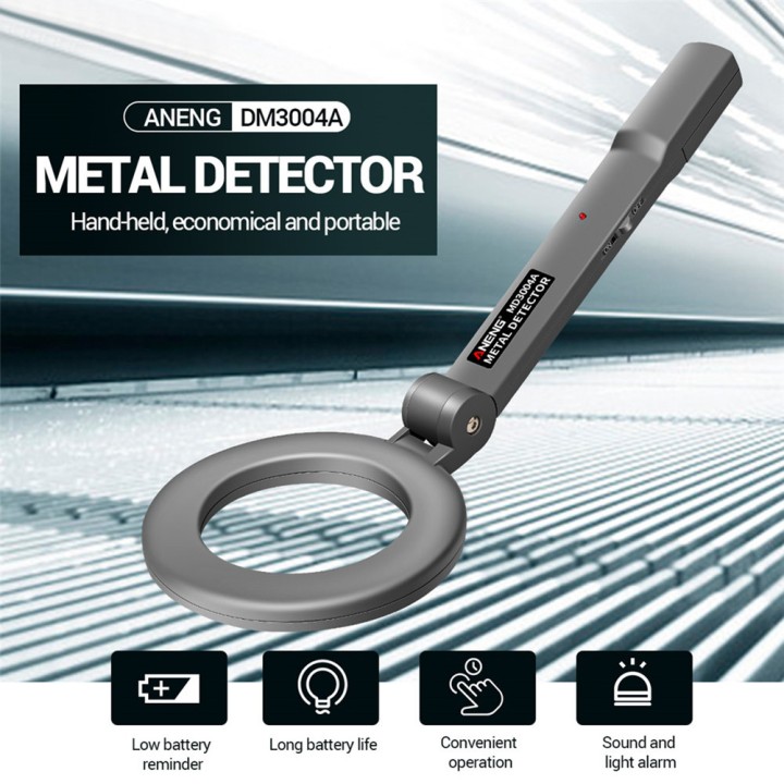 Professioneller Metalldetektor DM3004A Handheld Pointer Alarm Hochempfindlicher Scanner