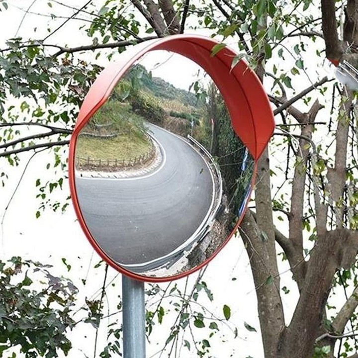 Miroir circulation routiere surveillance convexe 100cm 1m exterieur signalisation sécurité