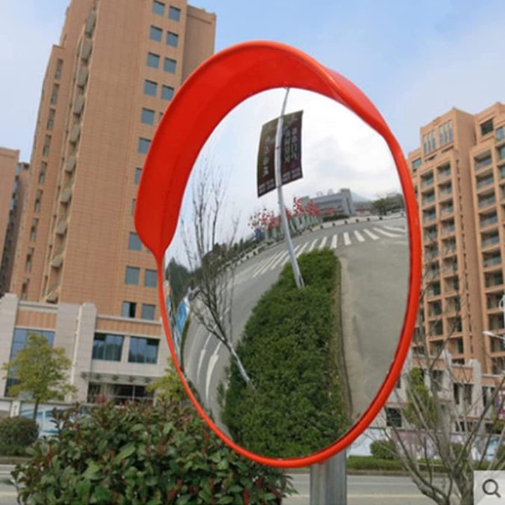 Miroir circulation routiere surveillance convexe 100cm 1m exterieur signalisation sécurité