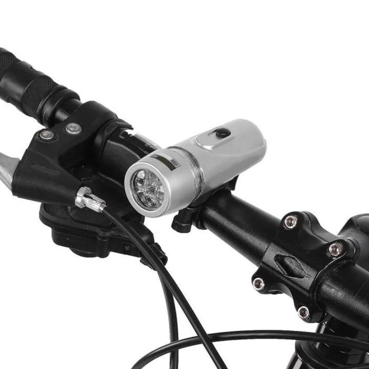 Kit eclairage led ebl ebl10 bicyclette velo lumiere 5 leds blancs 5 leds rouges perel