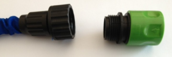 Garden wasserhahn adapter 3/4 männlich 20/27 eurostecker passende gardena © stretch hose bewässerung tnb - 6