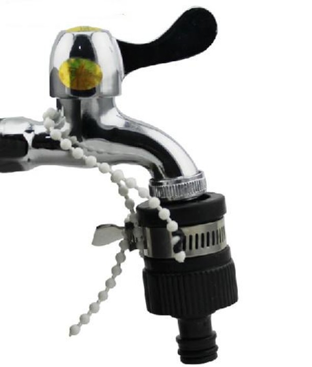 Universal de conexión rápida del grifo adaptador ingesta boquilla tipo ladrón gardena abrazadera xhose - 4