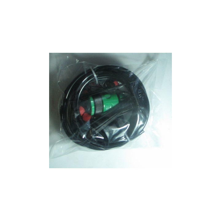 Kit 10 irrigation sprinklers 10m gardena hose connector supports watering hose x xhose - 1