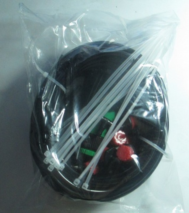 Conector kit 10 aspersores de riego gardena 10m portatubos riego manguera x xhose - 2
