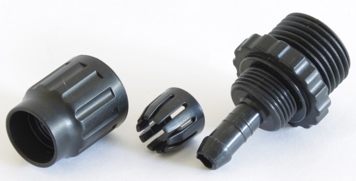 Conector macho conector de 3/4 macho 20/27 para el tubo expandible hose8 hose15 hose23 riego xhose - 5