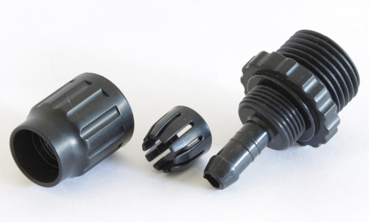 Conector macho conector de 3/4 macho 20/27 para el tubo expandible hose8 hose15 hose23 riego xhose - 3