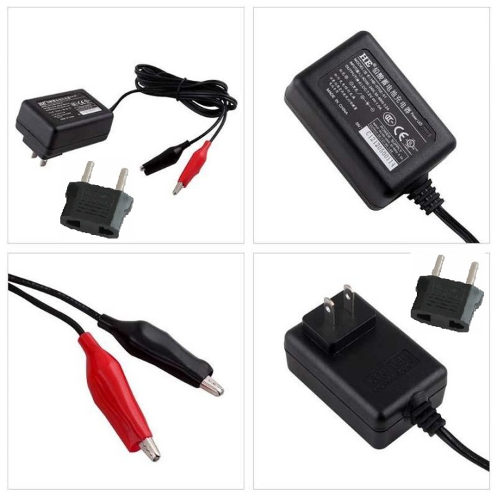 7.2vcc charger 220v 110v 0.5a 6v 1a 6w battery rechargeable battery motorcycle 1a 12a hb-0702 jr international - 4