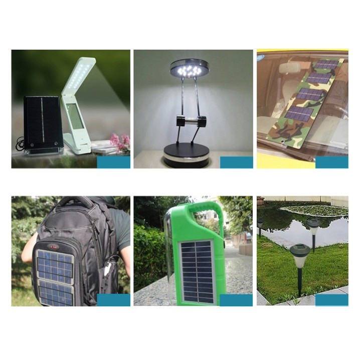 Solar Panel 6v 1w or 167mA Charger for battery power supply system jr international - 4