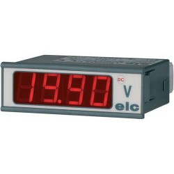 Tavolo digitale voltmetro elc versione led2472 modificabile di sun 500v: rif 24x72x49mm: medv2472-500v jr  international - 1