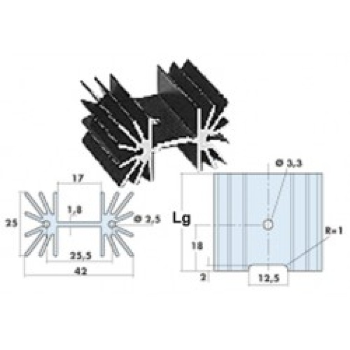 Wall mount for flat screens 37-63 inches 75 kg black cen - 1