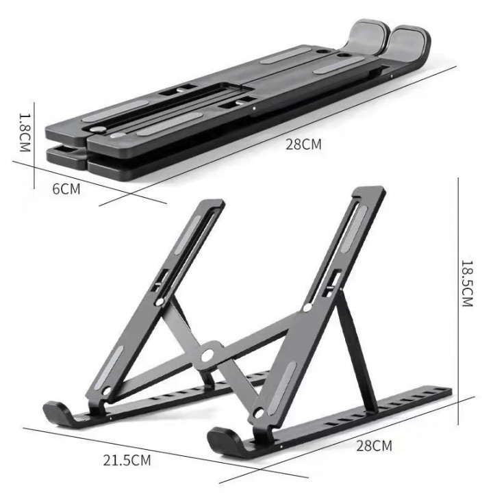 Support pour pc ordinateur portable refroidisseur sans ventilateur pccp4