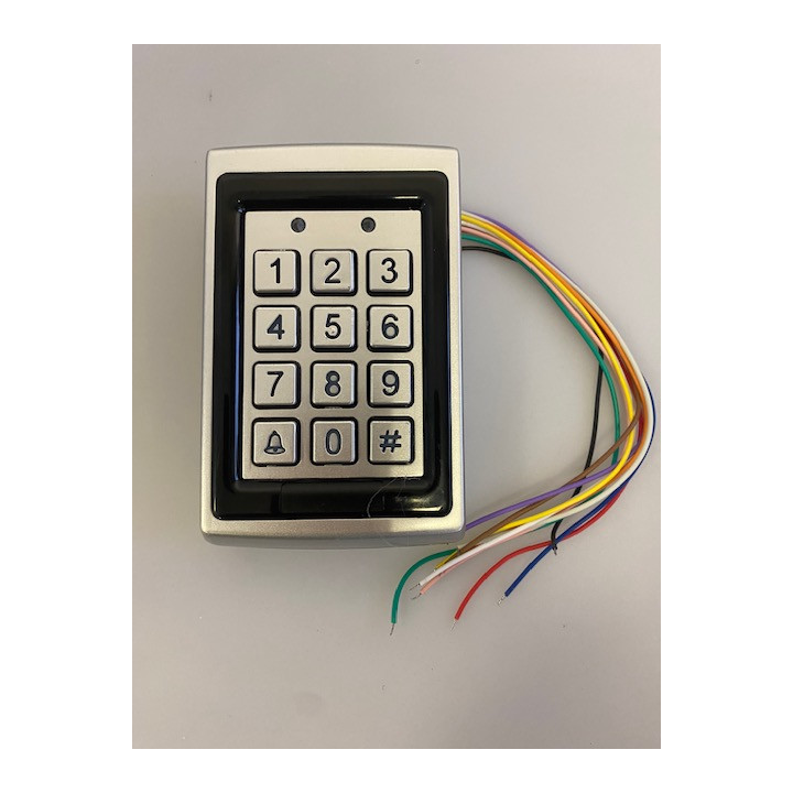 Waterproof Rfid Access Control Keypad for 1000 Users Card Reader Keypad Key Fobs Door Control System 125khz