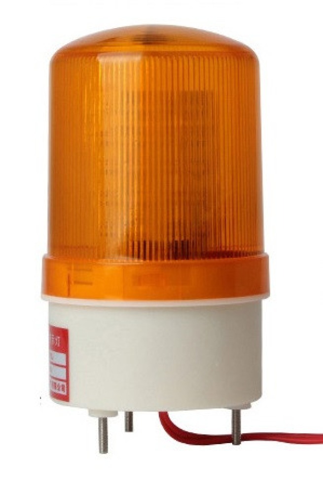 Baliza electrica fija 12vdc LED 10w LTE-1101 ambar ip 65 tornillo fijacion baliza naranja luz amarilla