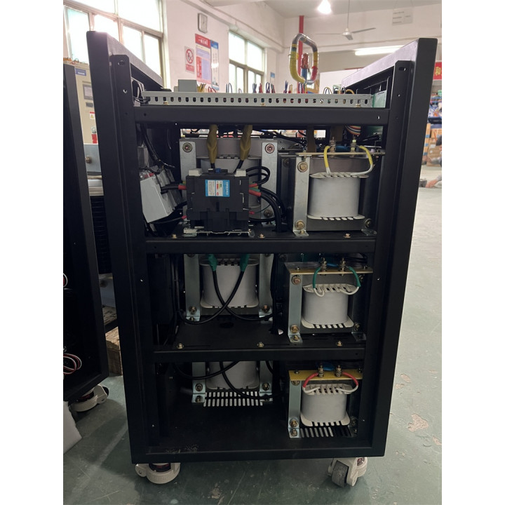 Regulateur secteur 80Kw 90kw 100kw 100 kva triphasé stabilisateur tension 100000w 220v 100000va