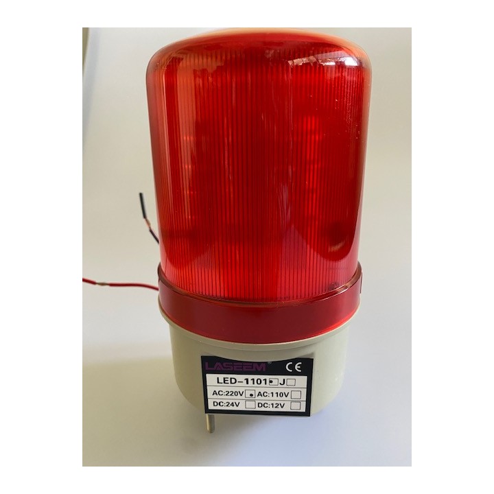 Rundumleuchte 220vac befestigte lampe 10w rot befestigung per schraube elektrische rundumleuchte