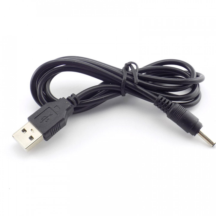 Cable de alimentación de 3,5 mm a USB Adaptador de 5 V CC USB a enchufe de 3,5