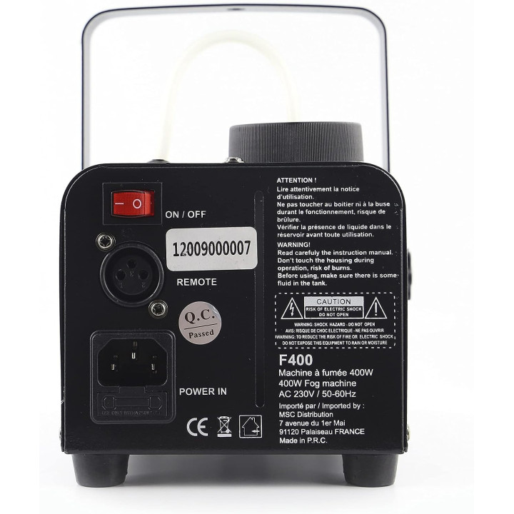 Máquina de humo con temporizador 700w