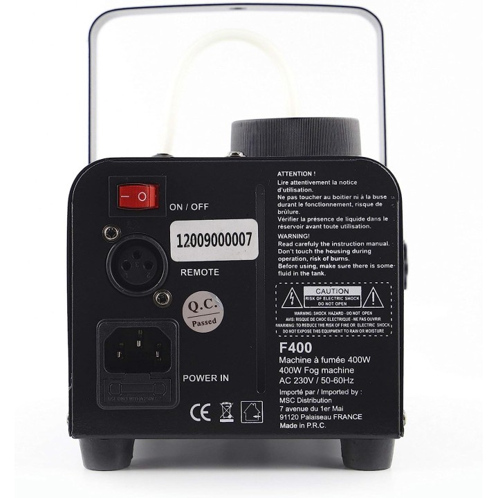Fumo macchina elettrica 220v 700w 230v con dispositivo timer vdl800smt2 professionale 240v