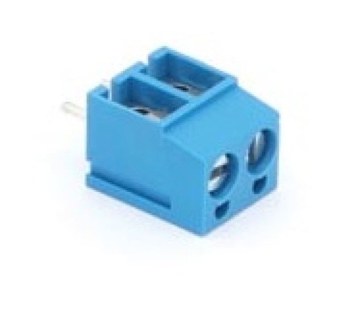 Morsetto a vite ha due blu poli 16a passo di 5mm passo screw02 1,5 millimetri velleman - 2